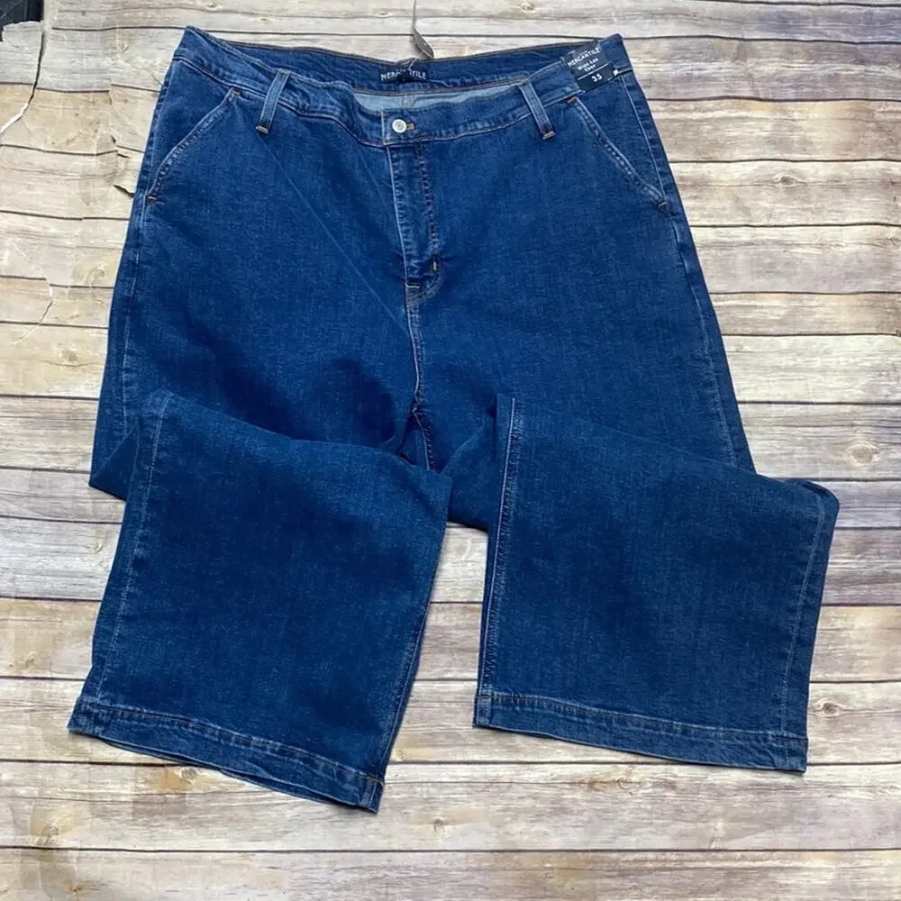 NWT J. Crew Mercantile Wide-Leg Crop Jeans Plus Size 5XL